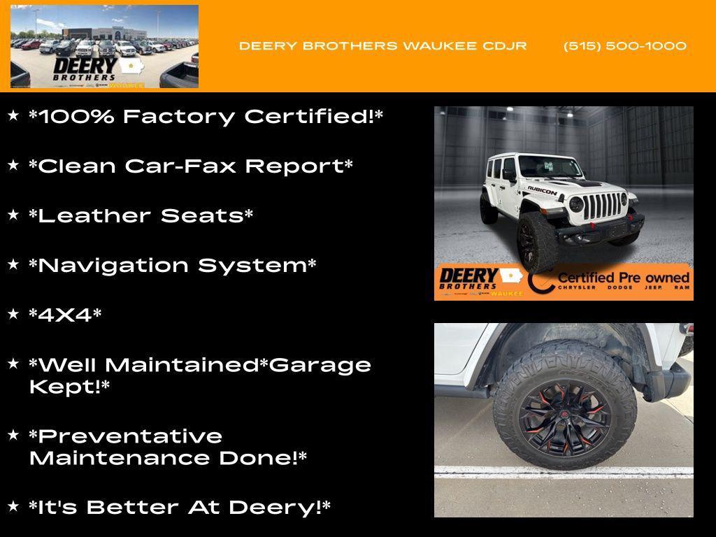 used 2021 Jeep Wrangler Unlimited car, priced at $37,325