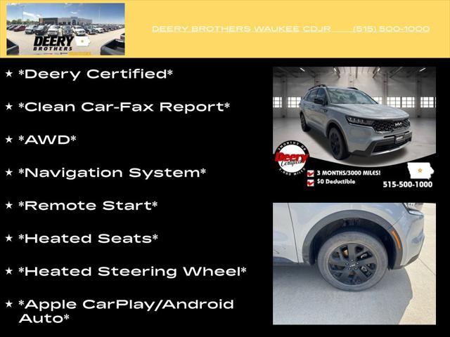 used 2023 Kia Sorento car, priced at $28,486