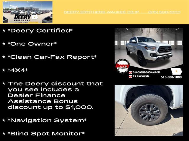used 2023 Toyota Tacoma car, priced at $38,797