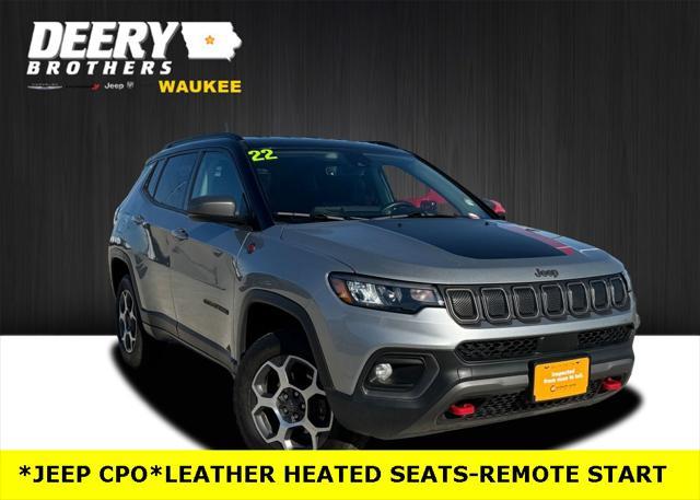 used 2022 Jeep Compass car, priced at $25,333