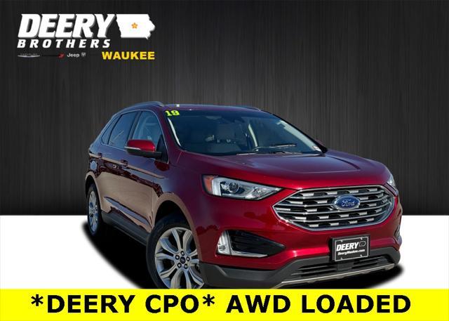 used 2019 Ford Edge car, priced at $20,777