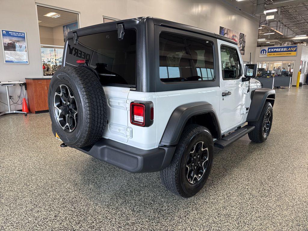 used 2021 Jeep Wrangler car, priced at $29,687