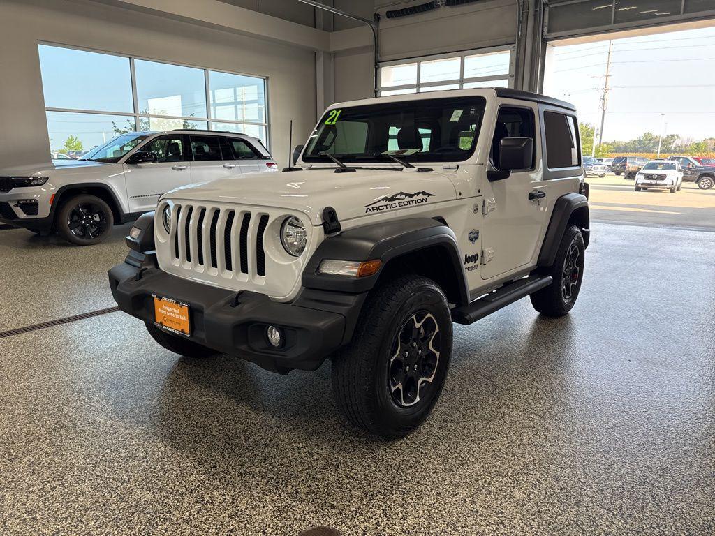 used 2021 Jeep Wrangler car, priced at $29,687