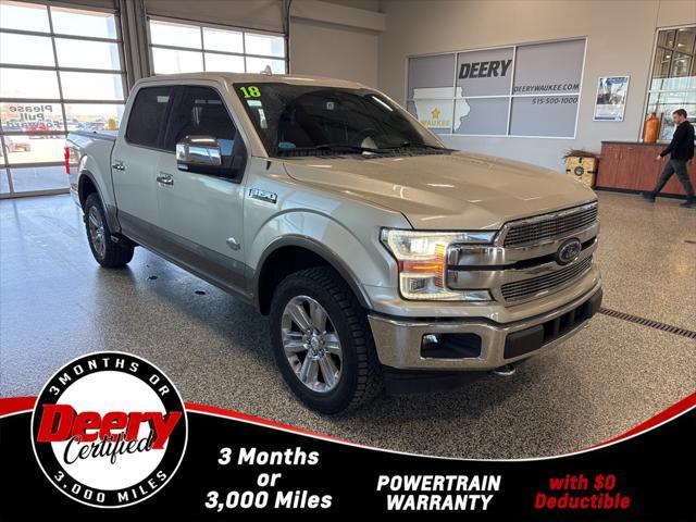 used 2018 Ford F-150 car, priced at $33,409