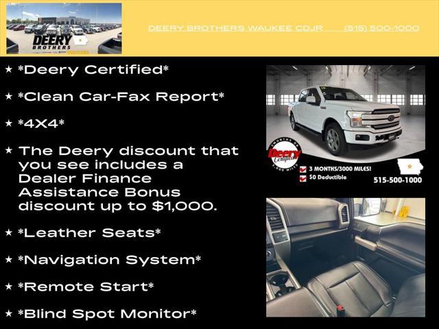 used 2018 Ford F-150 car, priced at $26,225