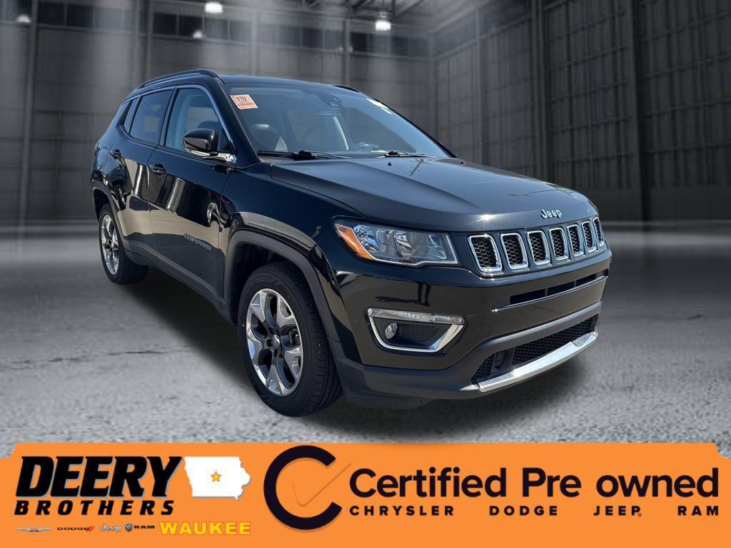 used 2021 Jeep Compass car, priced at $19,539