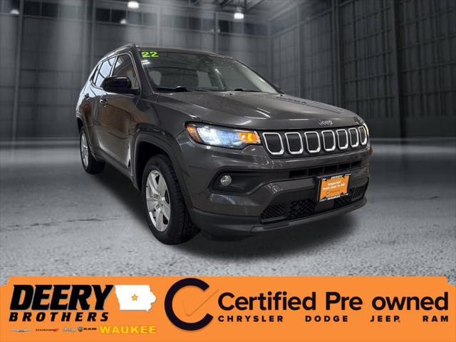 used 2022 Jeep Compass car, priced at $20,999