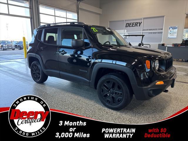 used 2021 Jeep Renegade car, priced at $15,816