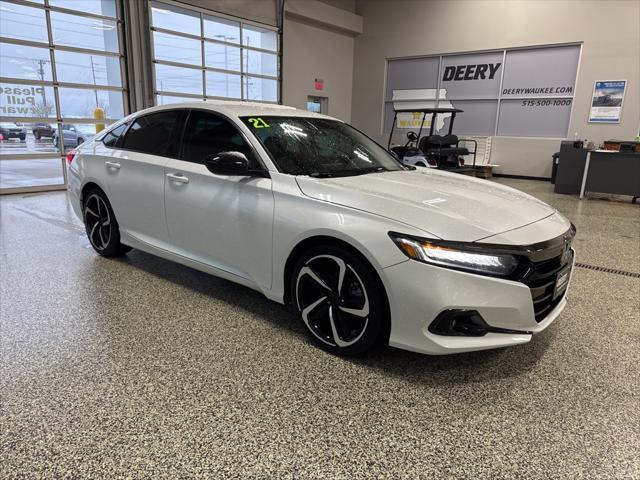 used 2021 Honda Accord car, priced at $24,200