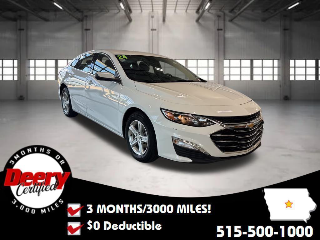 used 2024 Chevrolet Malibu car, priced at $18,758