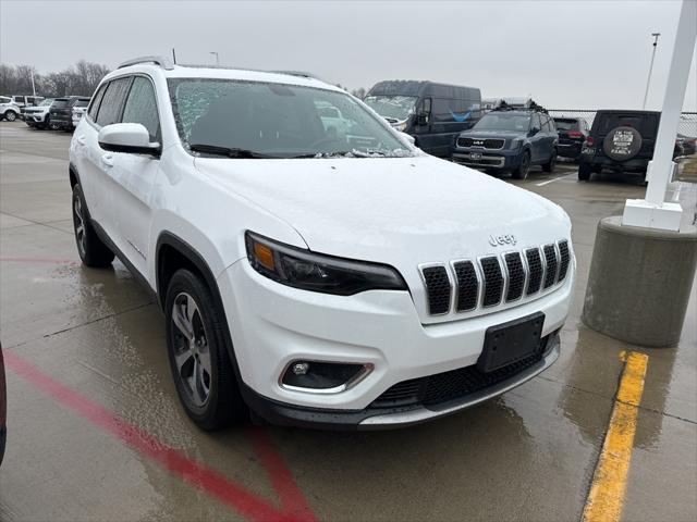 used 2019 Jeep Cherokee car, priced at $21,400