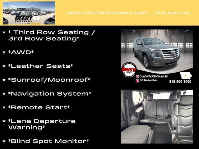 used 2019 Cadillac Escalade ESV car, priced at $35,435