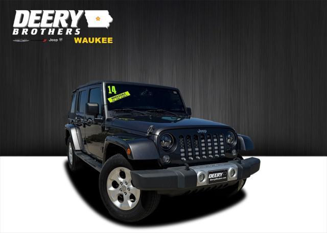 used 2014 Jeep Wrangler Unlimited car, priced at $16,888