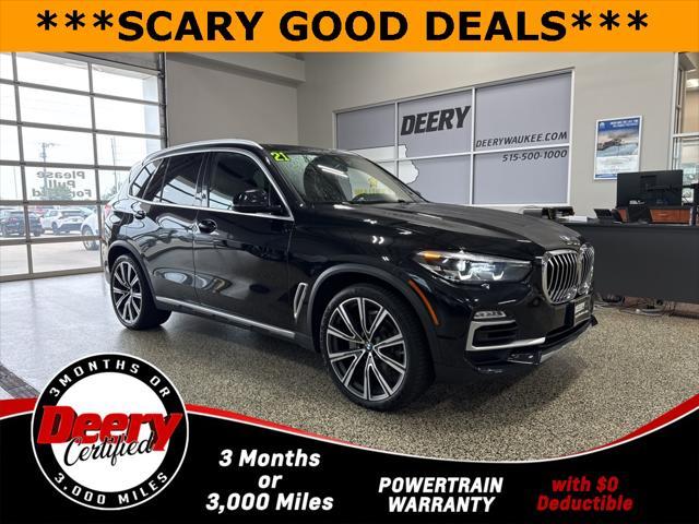 used 2021 BMW X5 car, priced at $36,720