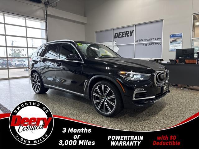 used 2021 BMW X5 car, priced at $34,858