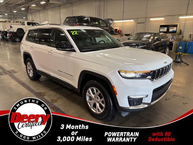 used 2022 Jeep Grand Cherokee L car, priced at $30,548