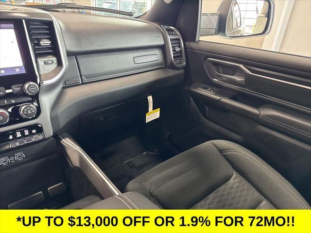 new 2025 Ram 1500 car, priced at $46,313