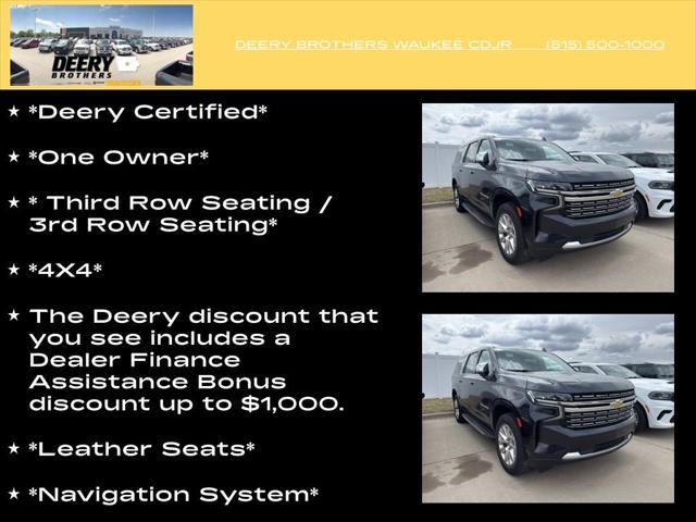 used 2023 Chevrolet Suburban car, priced at $54,449
