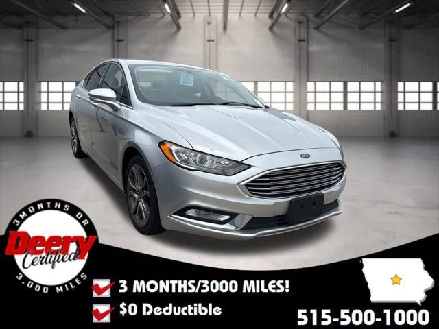 used 2017 Ford Fusion car, priced at $13,990