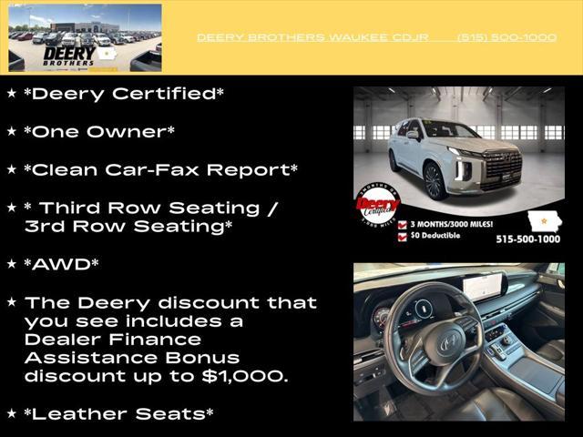 used 2023 Hyundai Palisade car, priced at $38,497