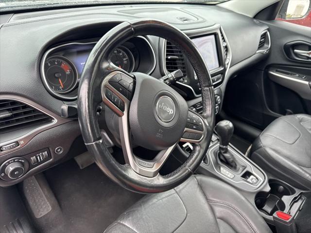used 2021 Jeep Cherokee car, priced at $19,518