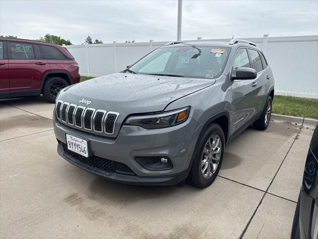 used 2021 Jeep Cherokee car, priced at $19,518