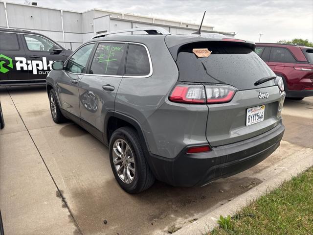 used 2021 Jeep Cherokee car, priced at $19,518