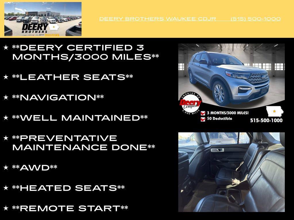 used 2020 Ford Explorer car, priced at $18,275