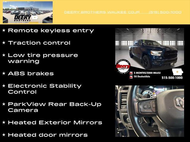 used 2022 Ram 1500 car, priced at $41,316