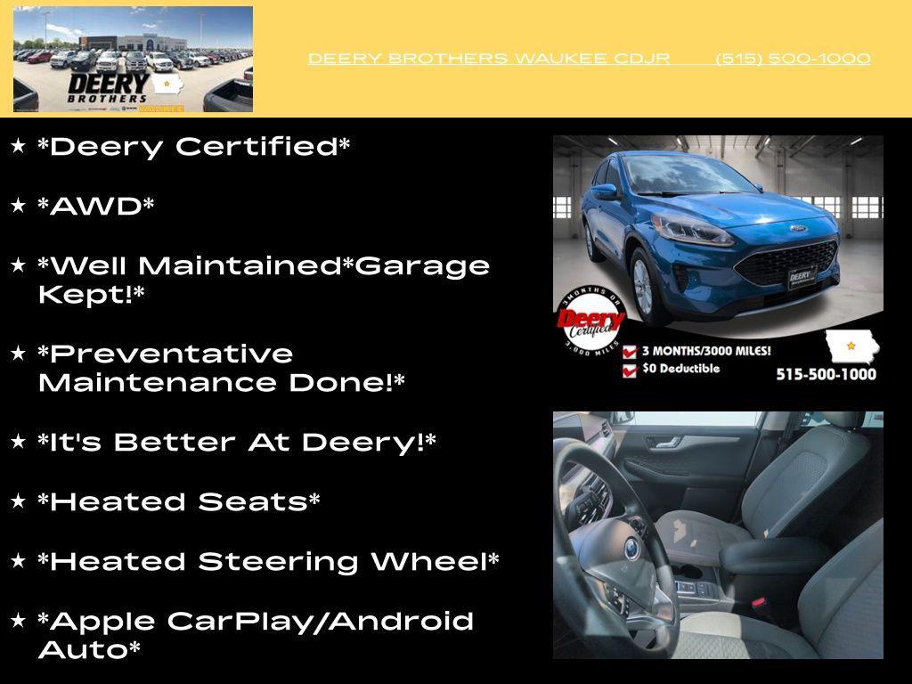 used 2020 Ford Escape car, priced at $16,085