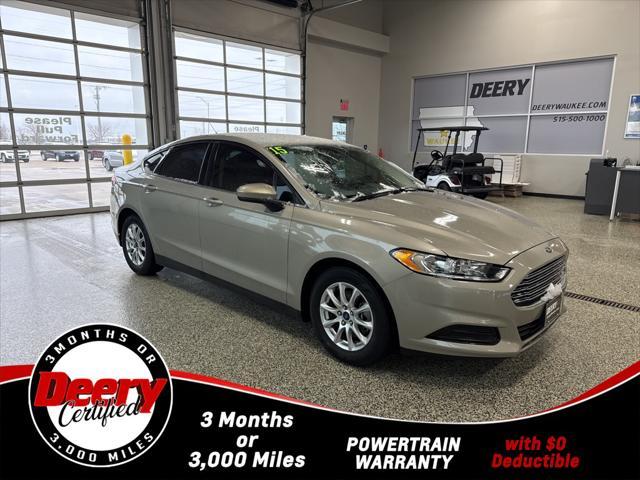 used 2015 Ford Fusion car, priced at $14,770