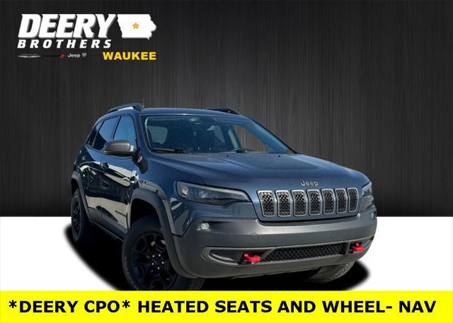 used 2019 Jeep Cherokee car, priced at $21,650