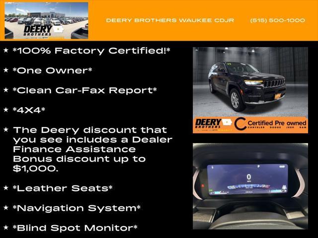 used 2023 Jeep Grand Cherokee L car, priced at $31,994