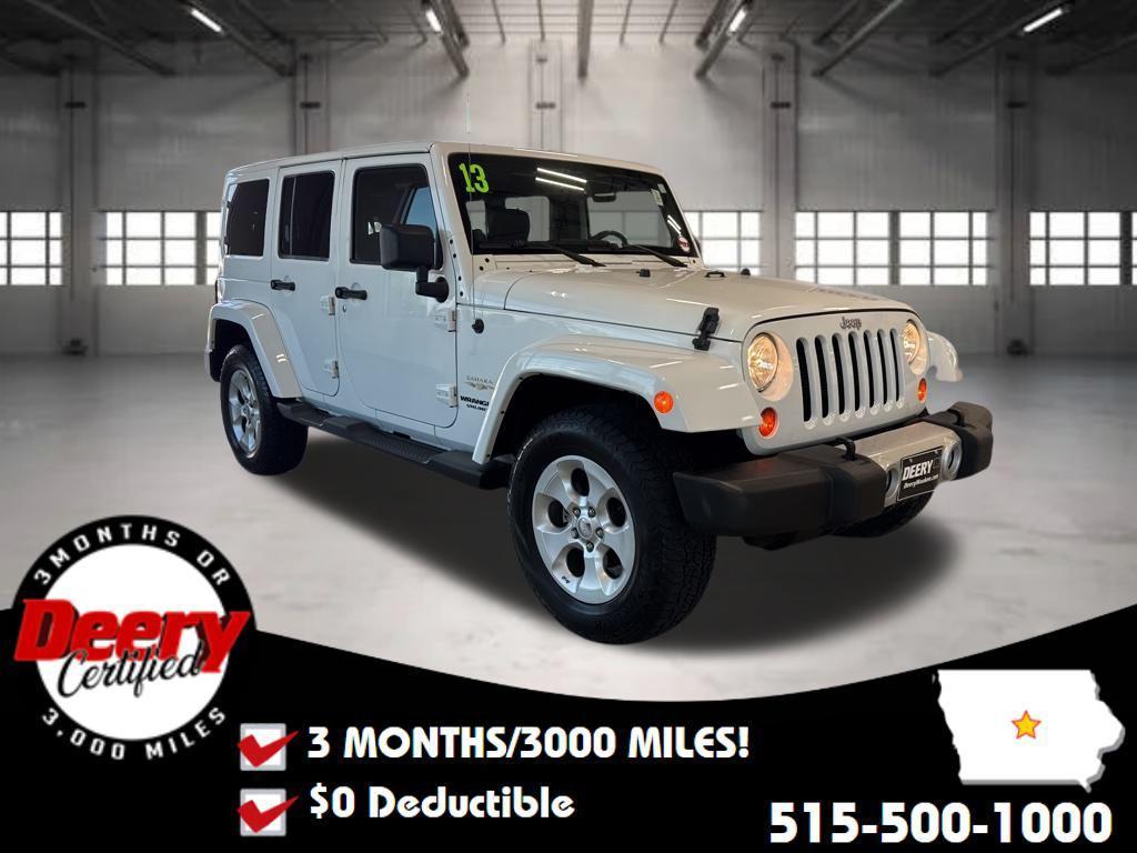 used 2013 Jeep Wrangler Unlimited car, priced at $19,449