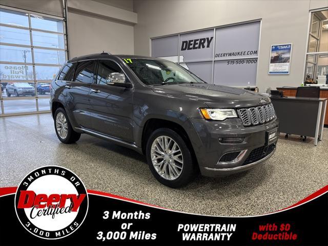 used 2017 Jeep Grand Cherokee car, priced at $19,397