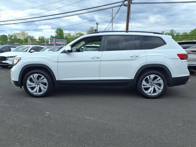 used 2021 Volkswagen Atlas car, priced at $24,642