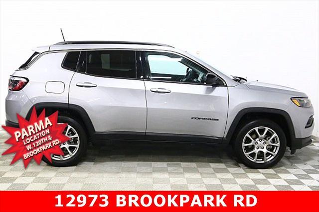 used 2022 Jeep Compass car, priced at $22,506