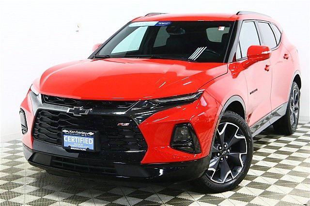 used 2021 Chevrolet Blazer car, priced at $32,499