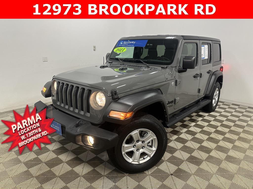 used 2021 Jeep Wrangler Unlimited car, priced at $29,997