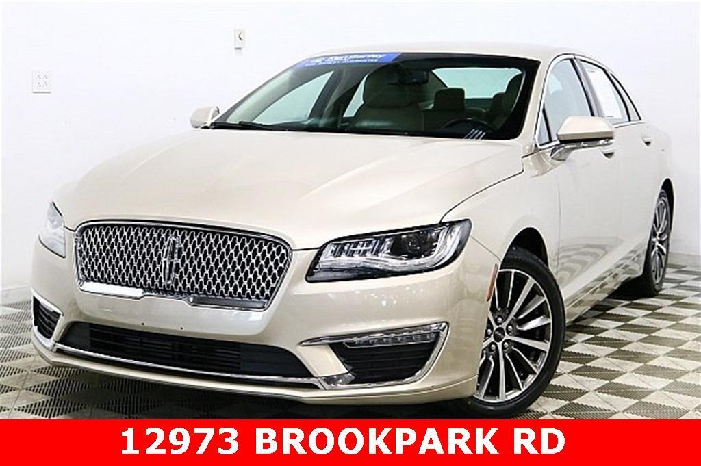 used 2017 Lincoln MKZ car, priced at $17,843