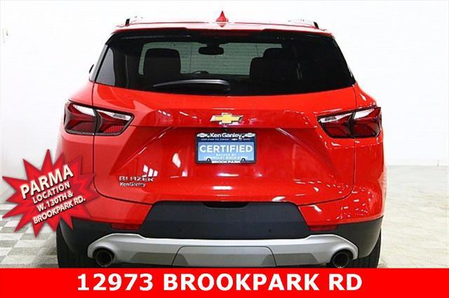 used 2022 Chevrolet Blazer car, priced at $21,863