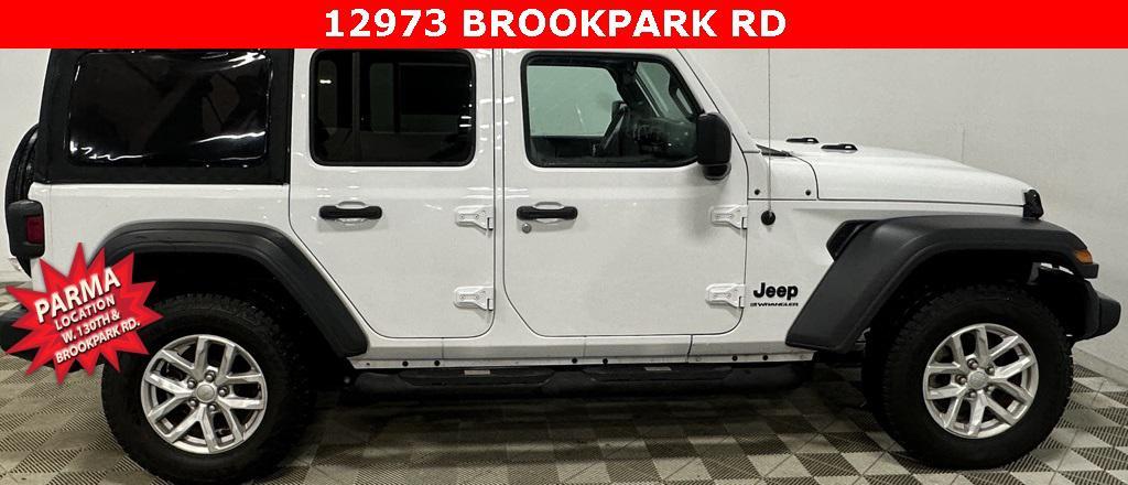 used 2023 Jeep Wrangler car, priced at $23,995