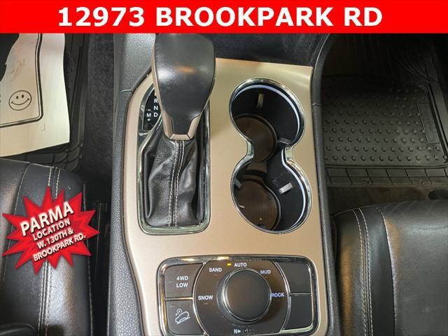 used 2017 Jeep Grand Cherokee car, priced at $13,297