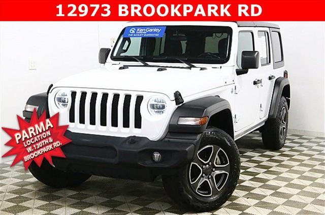 used 2021 Jeep Wrangler Unlimited car, priced at $27,995