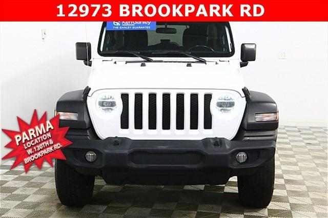 used 2021 Jeep Wrangler Unlimited car, priced at $27,995