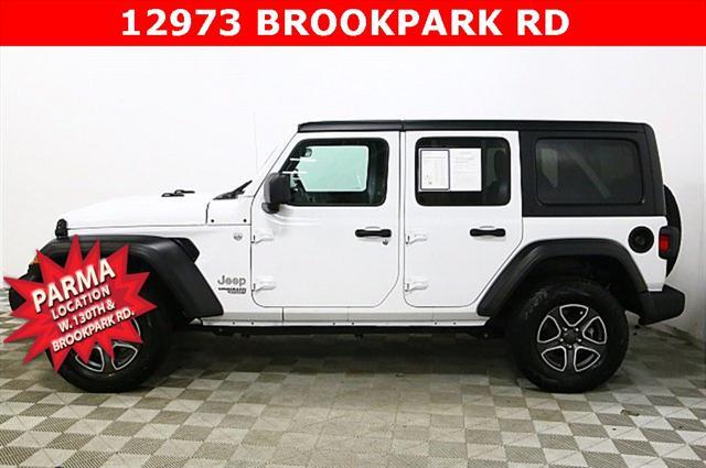 used 2021 Jeep Wrangler Unlimited car, priced at $27,995