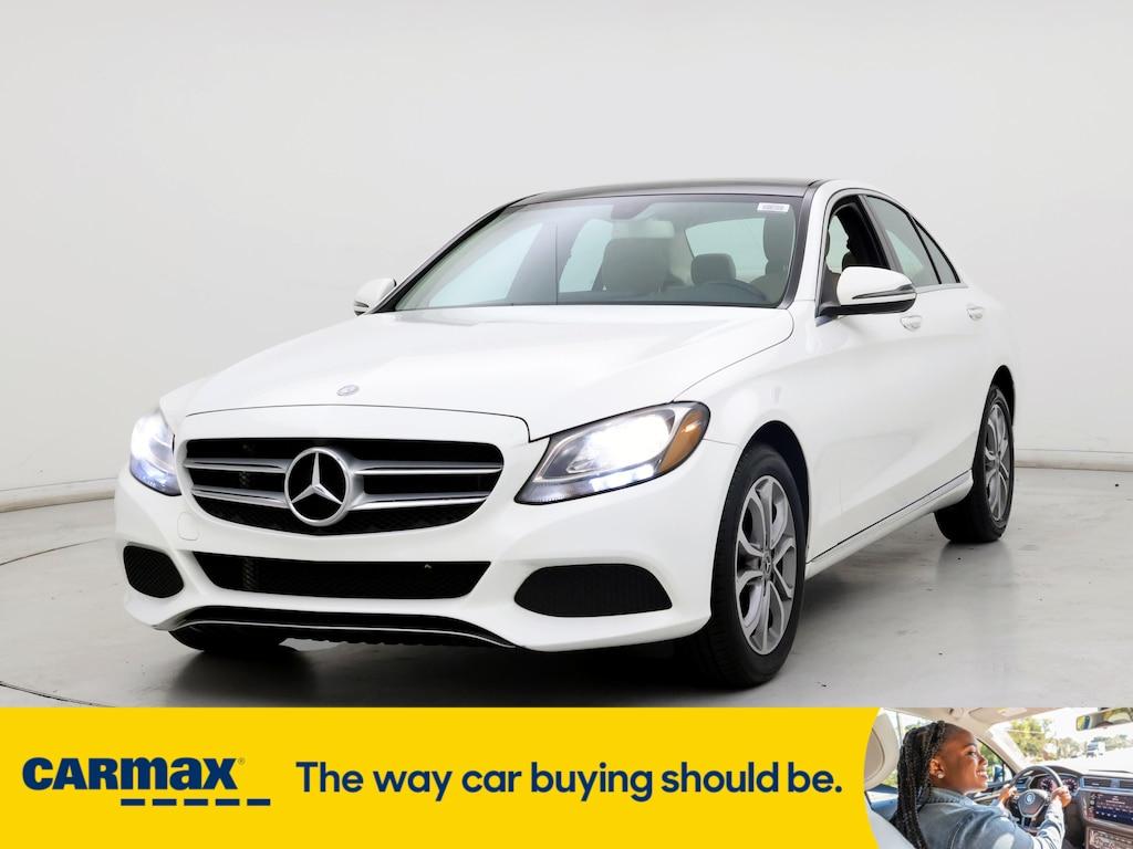 used 2017 Mercedes-Benz C-Class car, priced at $21,998