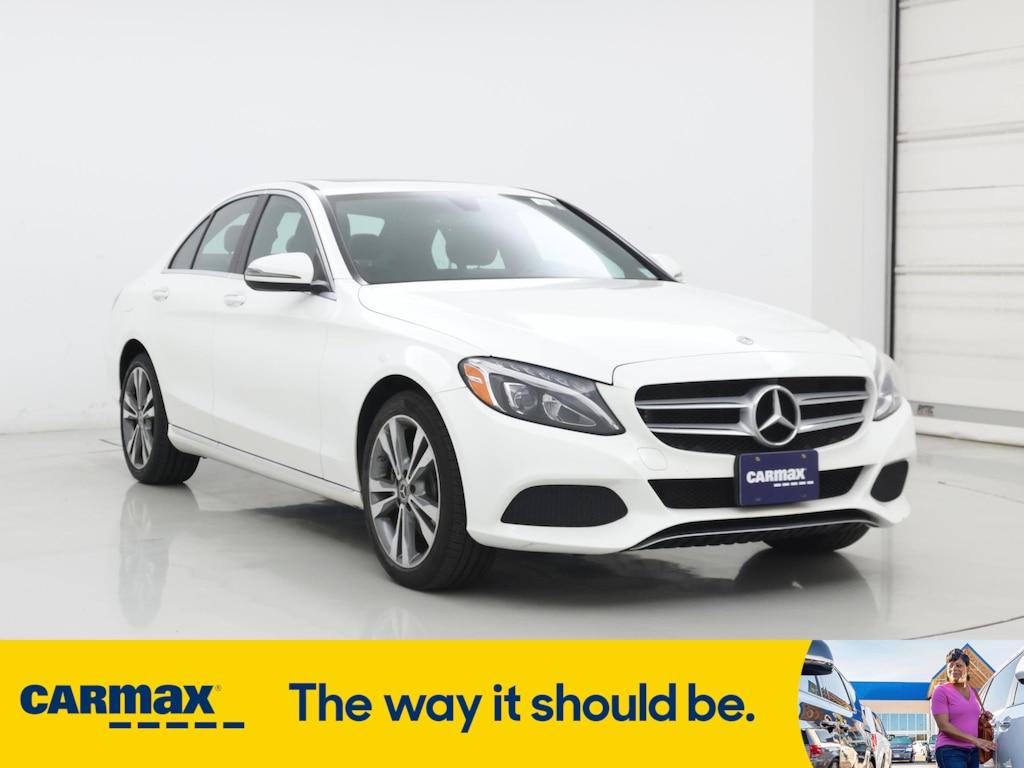 used 2018 Mercedes-Benz C-Class car, priced at $20,998