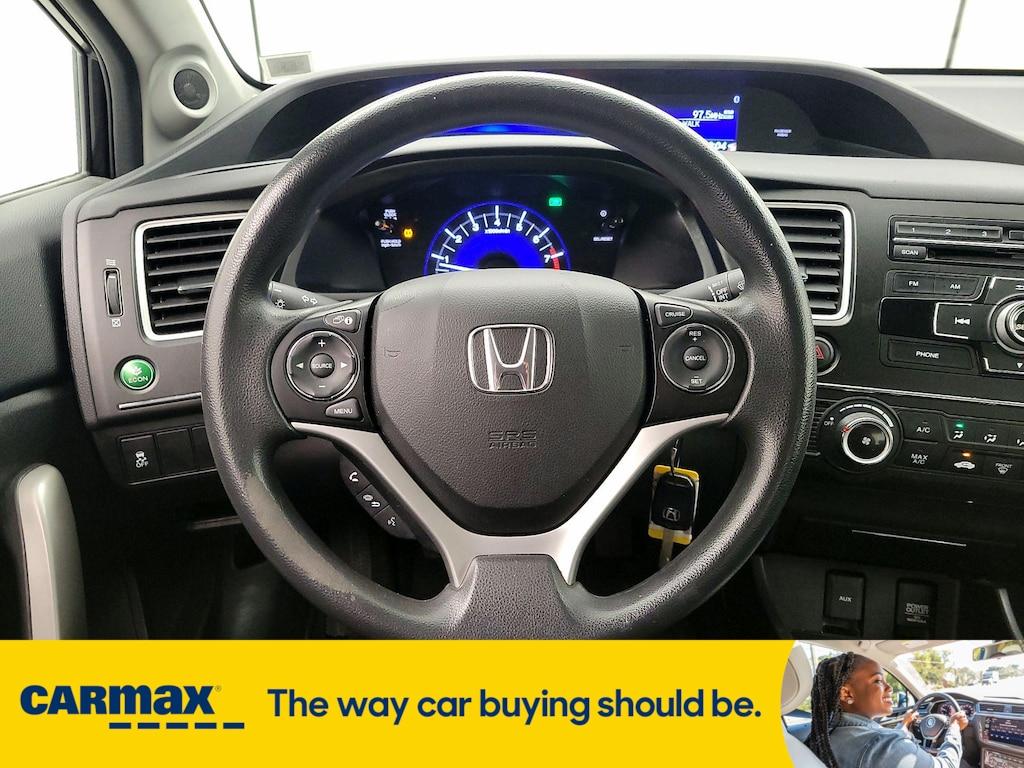used 2015 Honda Civic car, priced at $13,599