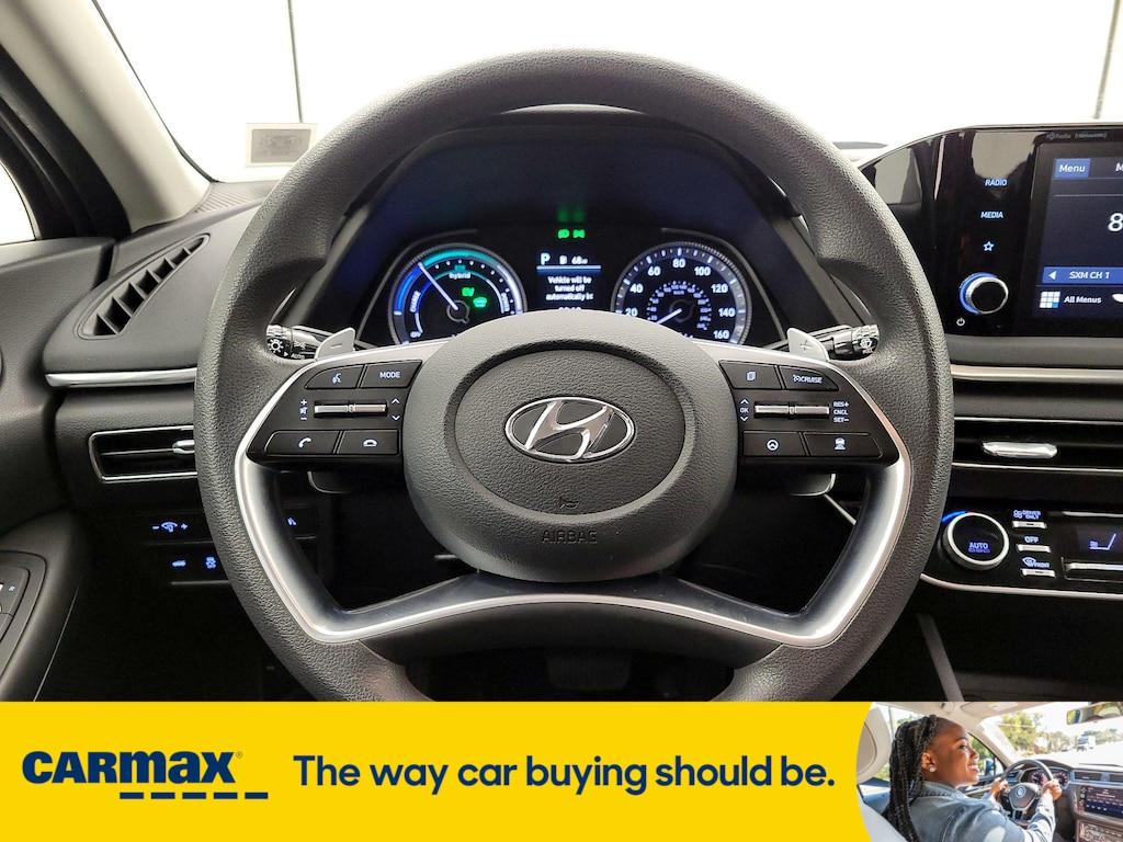 used 2023 Hyundai Sonata Hybrid car, priced at $24,998
